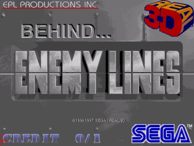 Behind... Enemy Lines (C) 1997 EPL Productions/Real 3-D/Sega