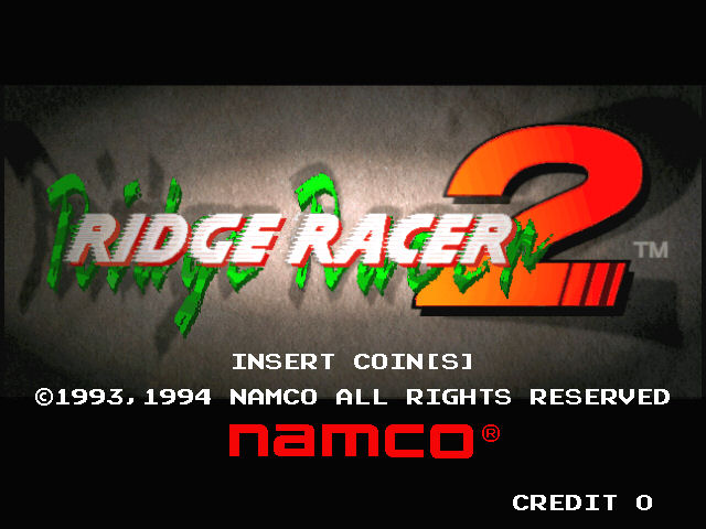 Ridge Racer 2 (C) 1994 Namco