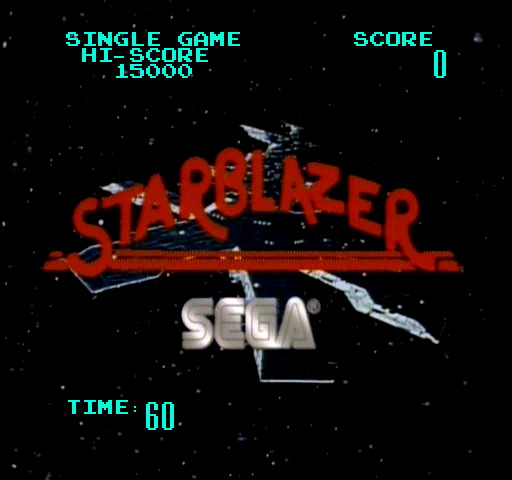 Star Blazer (c) 1983 Sega