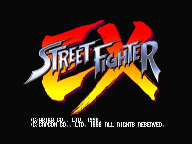 Street Fighter EX (C) 1996 Arika/Capcom