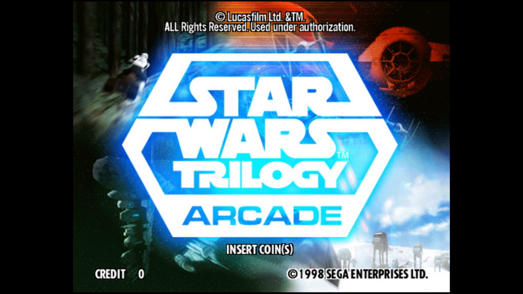 Star War Trilogy Arcade (C) 1998 Sega