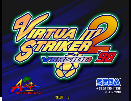 Virtua Striker 2 version '98 (c) 1998 Sega