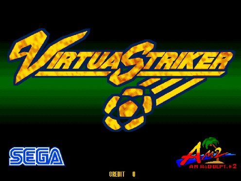 Virtua Striker (C) 1994 Sega