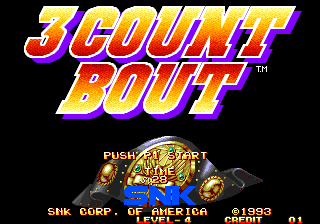 3 Count Bout / Fire Suplex (c) 03/1993 SNK