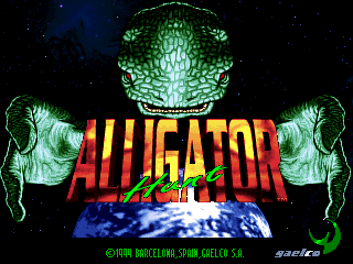 Alligator Hunt (C) 1994 Gaelco