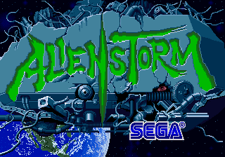 Alien Storm (C) 1989 Sega