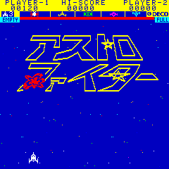 Astro Fighter (C) 1980 Data East