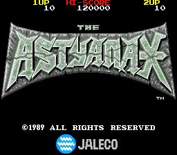 The Astyanax (C) 1989 Jaleco