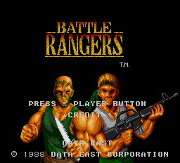 Battle Rangers (C) 1988 Data East