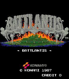 Battlnatis (C) 1987 Konami