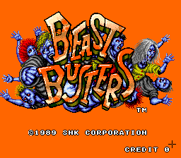 Beast Busters (C) 1989 SNK