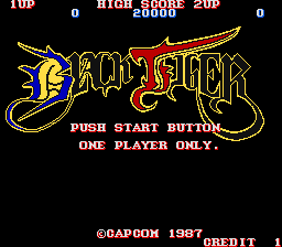 Black Tiger (C) 1987 Capcom