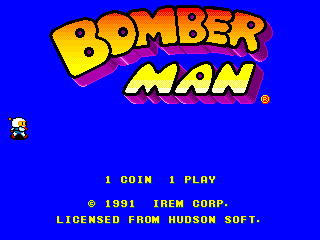 Bomber Man (C) 1991 Irem