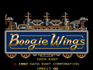 Boogie Wings (C) 1992 Data East