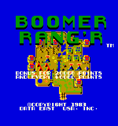 Boomer Rang'r (C) 1983 Data East