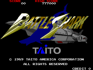 Battle Shark (C) 1989 Taito