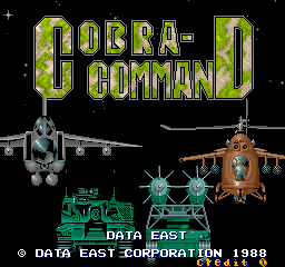 Cobra-Command (C) 1988 Data East