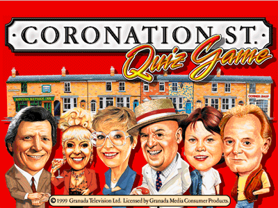 Coronation Street - Quiz Game (c) 1999 JPM International