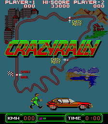 Crazy Rally (C) 1985 Tecfri