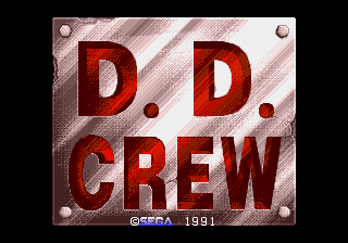 D. D. Crew (C) 1991 Sega