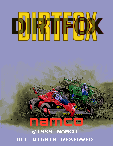 Dirt Fox (C) 1989 Namco