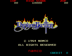 Dragon Buster (C) 1984 Namco