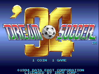 DReam Soccer '94 (C) 1994 Irem Corporation
