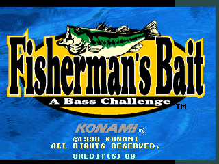 Fisherman's Bait - A Bass Challenge (c) 1998 Konami