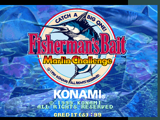 Fisherman's Bait - Marlin Challenge (c) 1999 Konami