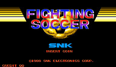 Fighting Soccer (C) 1988 SNK