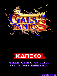 Gals Panic 3 (c) 1995 Kaneko