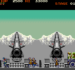 Green Beret (C) 1985 Konami
