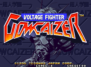 Voltage Fighter - Gowcaizer (C) 1995 Technos Japan