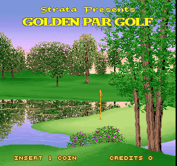 Golden Par Golf (c) 1992 Strata / Incredible Technologies