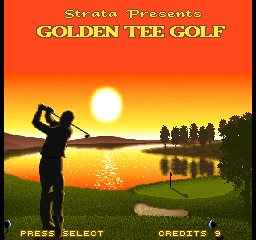 Golden Tee Golf (c) 1990 Strata / Incredible Technologies