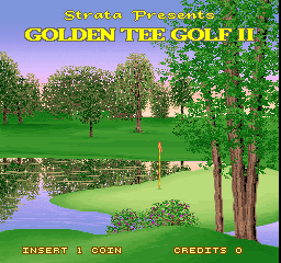 Golden Tee Golf II (c) 1991 Strata / Incredible Technologies
