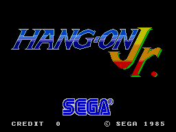 Hang-On Jr. (C) 1985 Sega