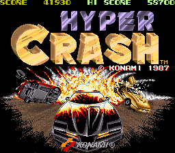 Hyper Crash (c) 1987 Konami