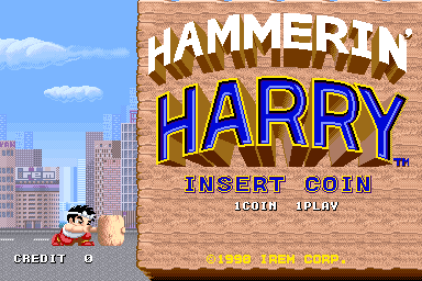 Hammerin' Harry (C) 1990 Irem
