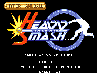 Heavy Smash (c) 1993 Data East