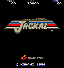 Jackal (C) 1986 Konami