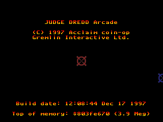 Judge Dredd (C) 1993 Midway