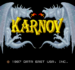Karnov (C) 1987 Data East