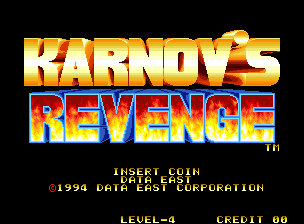 Karnov's Revenge (C) 1994 Data East