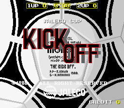 Kick Off (C) 1988 Jaleco