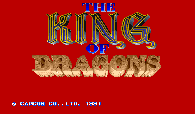 The King of Dragons (C) 1991 Capcom