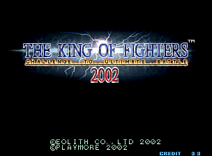The King of Fighters 2002 - Challenge to Ultimate Battle (C) 2002 Eolith/Playmore