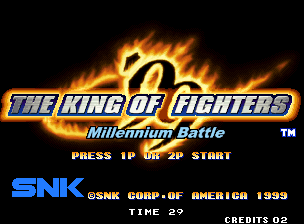 The King of Fighters '99 - Millennium Battle (c) 07/1999 SNK
