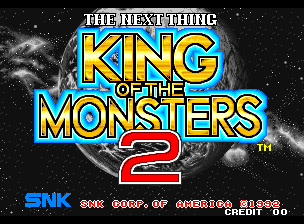 King of the Monsters 2 - The Next Thing (C) 1992 SNK