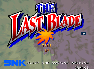 The Last Blade (C) 1997 SNK